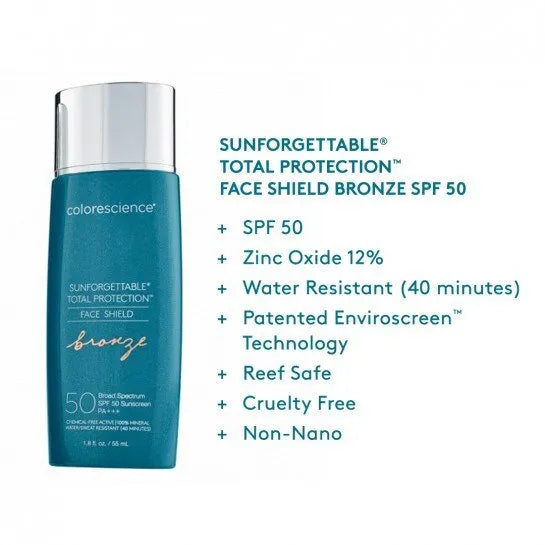 Bronze Face Shield Spf 50